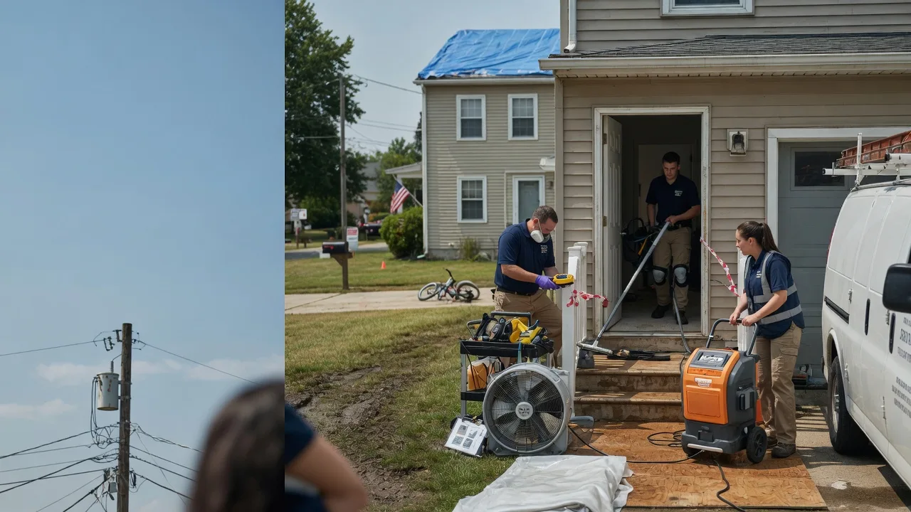 Water Damage Repair in Fort Meade, SD near me